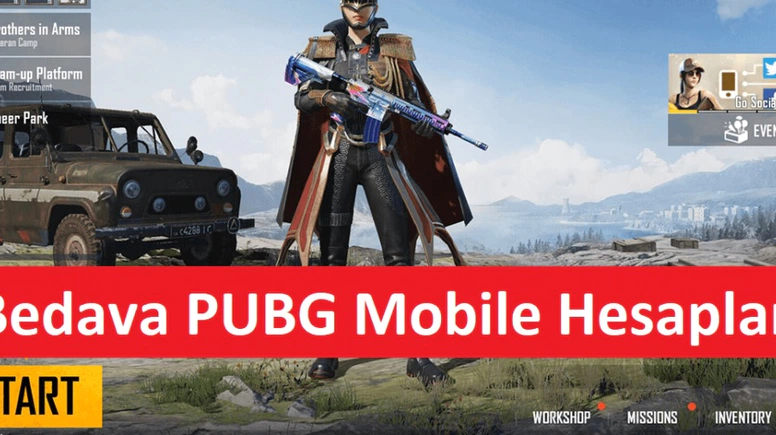 PUBG Mobile Bedava Hesap Gerçek Çalışan Hesaplar Listesi