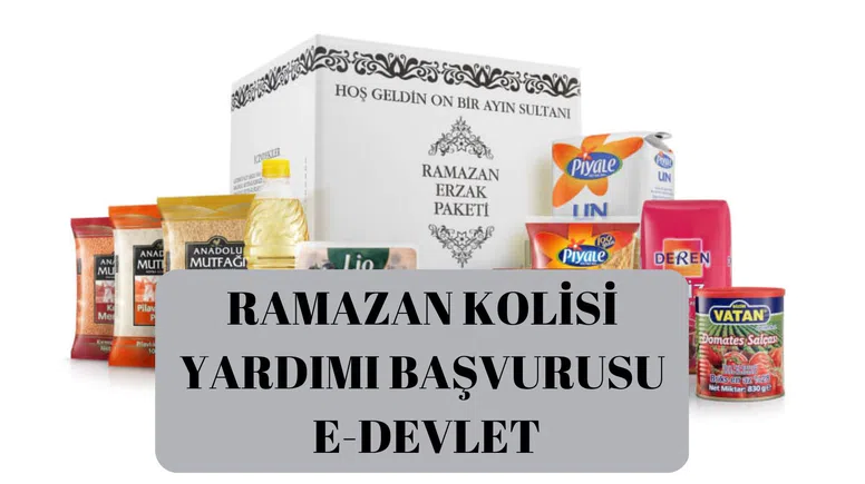 E-Devlet Ramazan Yardımı Başvurusu Ramazan Kolisi Başvuru Formu ve Şartları