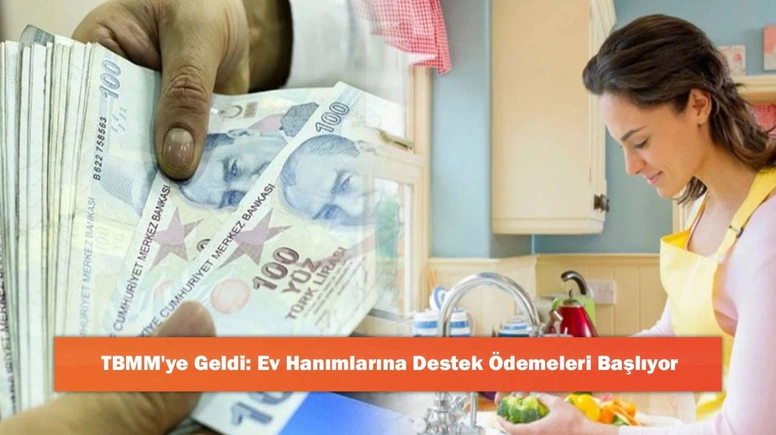 Ev Hanımlarına Müjde! Aylık 9.888 TL Destek Verilecek
