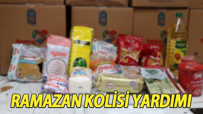Ramazan Gıda Yardımı Başvurusu E-Devlet Ramazan Kolisi Başvuru Formu ve Şartları