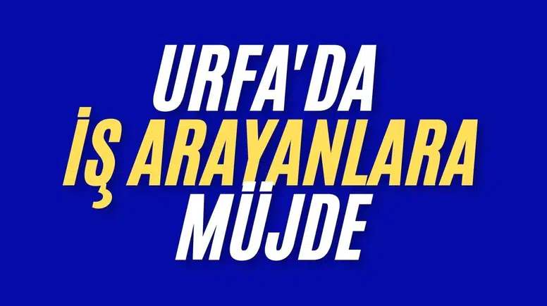 Şanlıurfa Büyükşehir Belediyesi Kurayla Personel Alımı Yapacak