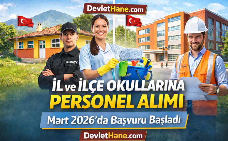 İl ve İlçelerde Okullara Personel Alımı Başlıyor: TYP Başvuruları Mart’ta