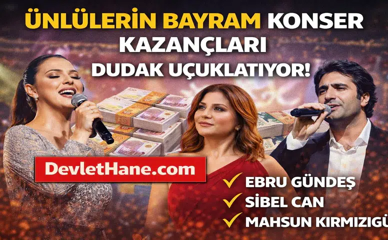 Bayram Konserlerinde Servet! Ünlü Sanatçıların Kazançları Ortaya Çıktı
