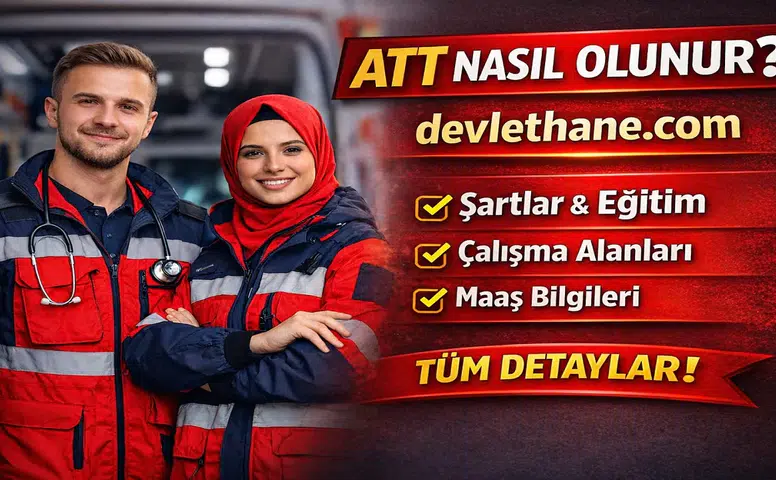 ATT Nasıl Olunur? Acil Tıp Teknisyeni Olma Şartları, Eğitim Süreci ve Tüm Detaylar
