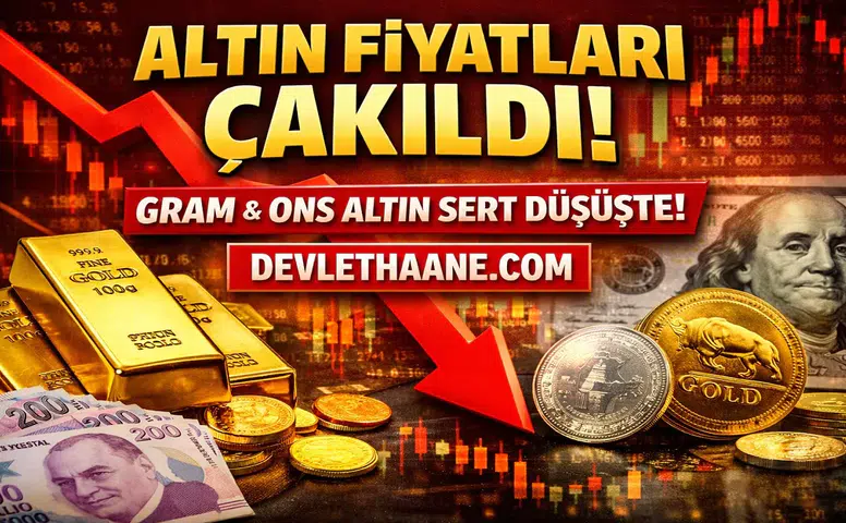 Altın Fiyatları Sert Düştü! 23 Mart 2026’da Gram ve Ons Altın Neden Geriledi? Uzmanlardan Kritik Uyarılar