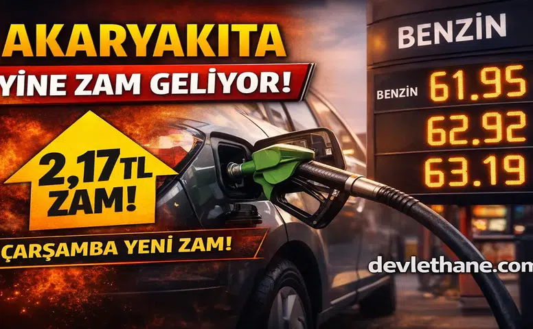 Akaryakıta Yine Zam Geliyor! İşte Beklenen Tarih ve Rakamlar