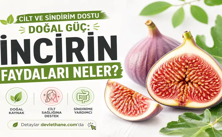 Cilt ve Sindirim Dostu Doğal Güç: İncirin Sağlığa Faydaları Neler?