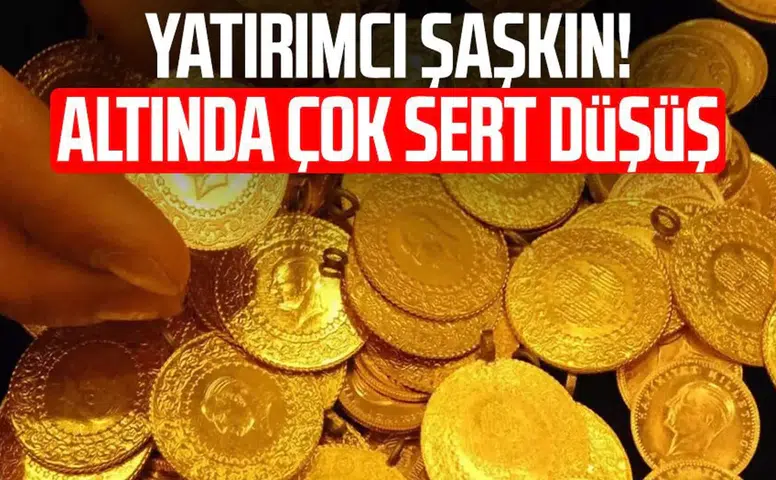 Altın Fiyatları Resmen Çakıldı! Gram Altında Sert Düşüş: Yatırımcı Şaşkın