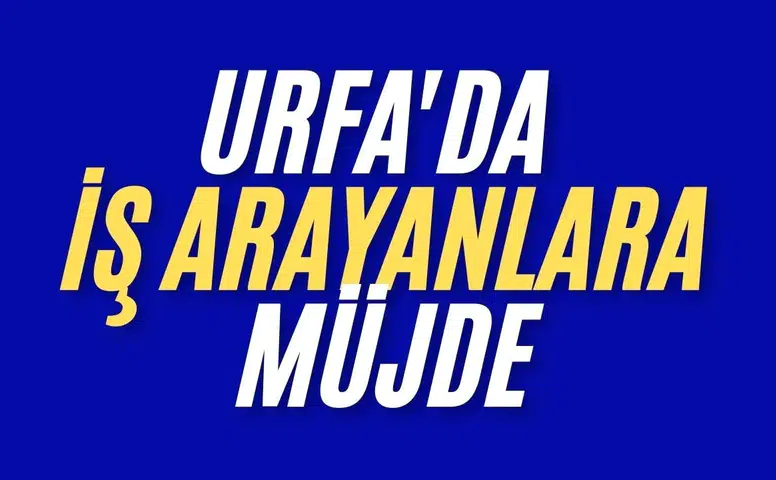Şanlıurfa Büyükşehir Belediyesi Kurayla Personel Alımı Yapacak