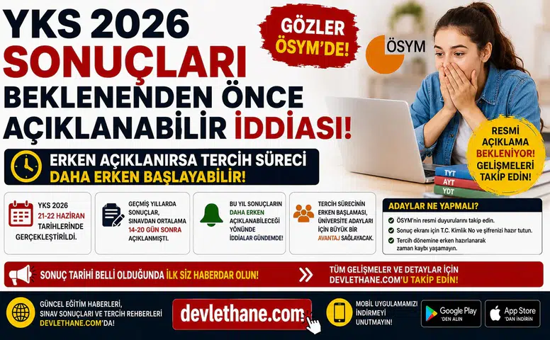 YKS 2026 Sonuçları Beklenenden Önce Açıklanabilir İddiası! Gözler ÖSYM'de