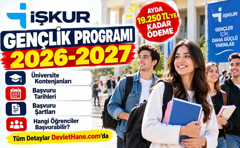 İŞKUR Gençlik Programı 2026-2027: Üniversite Kontenjanları, Başvuru Tarihleri ve Şartlar