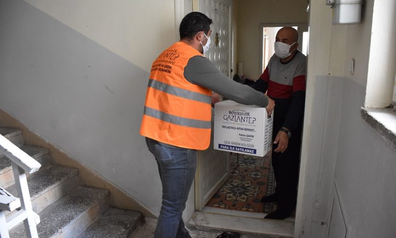 gaziantep büyükşehir belediyesi gıda yardımı