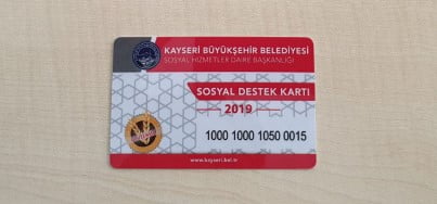 kayseri sosyal destek kartı
