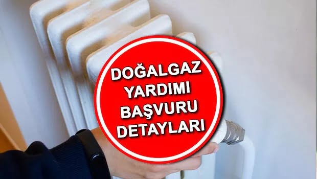doğalgaz yardımı başvuru ekranı