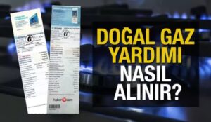 Doğalgaz Yardımı Başvurusu E-Devlet Başvuru Formu