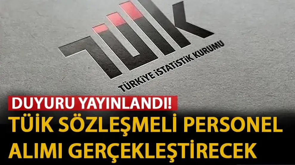 Türkiye İstatistik Kurumu 21 Sözleşmeli Bilişim Personeli Alım İlanı