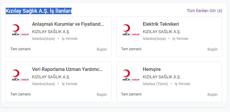 Kızılay Sağlık AŞ