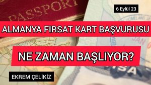 Almanya Fırsat Kartı Başvurusu Başladı Tükiye’den Nitelikli İşçi Alınacak