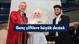 Belediyeden evlenecek gençlere karşılıksız 40 bin TL destek verecek