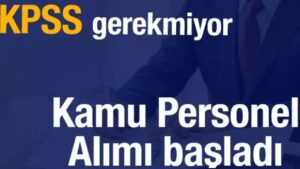 Karayolları Genel Müdürlüğü Önlisans Mezunu Kamu İşçi Alımı Başladı! 4 Şehirde Başvurular Açıldı