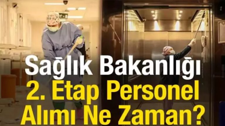 Sağlık Bakanlığı 2025 2. Etap Temizlik Görevlisi Alımı Başlıyor: Şartlar, Kontenjan ve Başvuru Rehberi