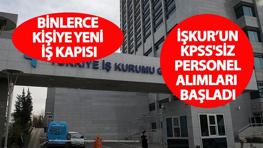 SYDV ve Huzurevlerine Yeni Personel Alımı: KPSS’siz İşçi, 60 Puanla Memur Başvuruları Açıldı