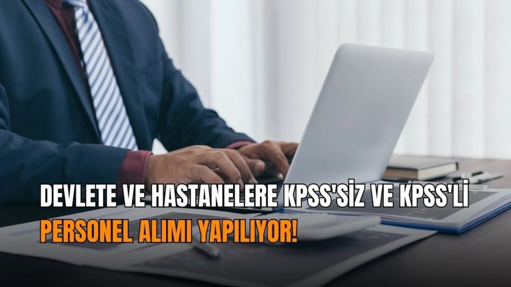 Sağlık Bakanlığı KPSS’siz 36 İşçi Alımı Yapacak! 3 İl İçin İlan Yayımlandı