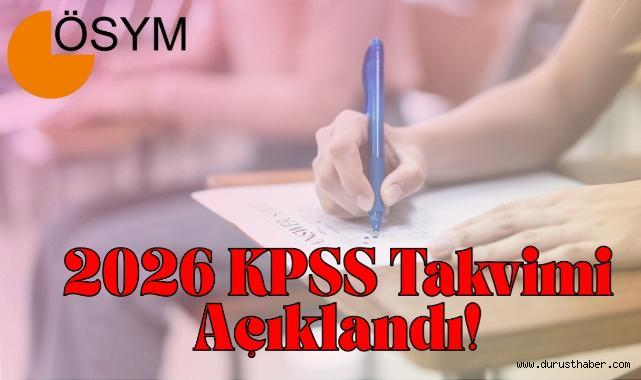 2026 KPSS Takvimi Resmileşti! Başvurular Başlıyor, İşte Tüm Detaylar